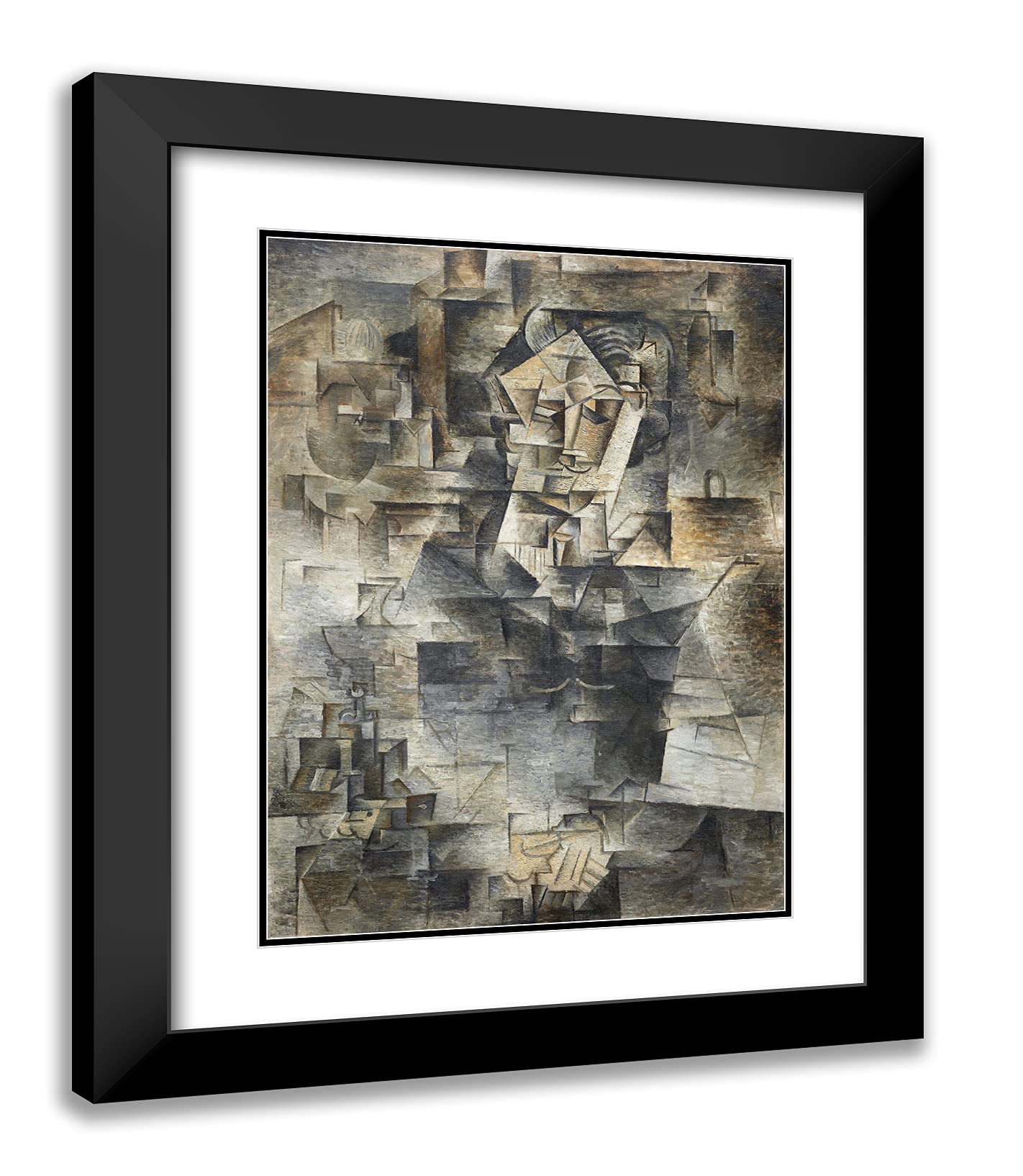 Amazon.com: ArtDirect Pablo Picasso 19x24 Black Modern Framed and